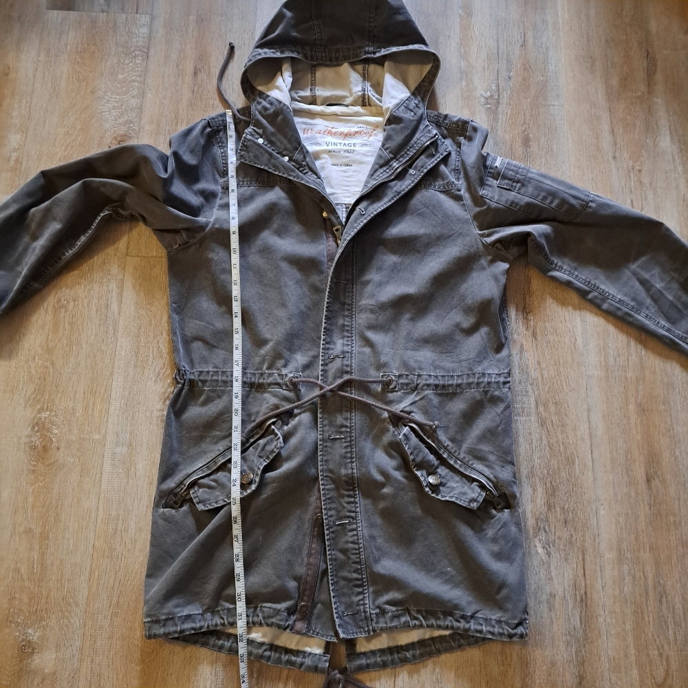 Weatherproof Vintage Authentic Sportswear Men's Jacket Denim Stonewash Small - Picture 5 of 12